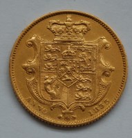 Lot 149 - Great Britain, 1833 gold full sovereign,...