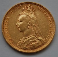 Lot 151 - Great Britain, 1889 gold full sovereign,...