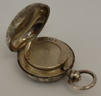 Lot 200 - A late Victorian silver sovereign case, by...