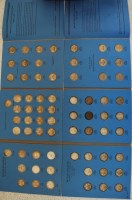 Lot 216 - Great Britain, 2 complete Whitman shilling...