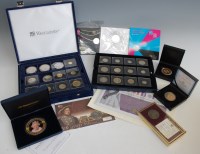 Lot 245 - Great Britain, quantity of commemorative coins,...
