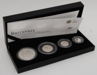 Lot 248 - Great Britain, cased 2012 Britannia 4-coin...