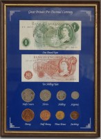 Lot 262 - Great Britain, a framed display of Great...