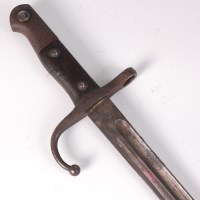 Lot 418 - A Turkish M1890 Mauser bayonet, having a 46cm...