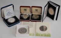 Lot 277 - Great Britain, mixed lot of silver and other...