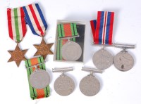 Lot 445 - A collection of WW II medals to include France...