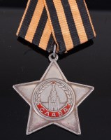 Lot 480 - A WW II Soviet Order of Glory 3rd class,...