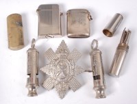 Lot 496 - A collection of various WW II gas masks,...