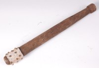 Lot 501 - A WW I style trench club, having a spiked end...