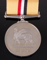 Lot 505 - An Iraq medal (2004) naming 5167348 RFN A...