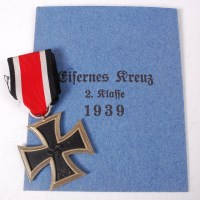 Lot 541 - A German Iron Cross 2nd class with envelope.