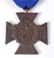 Lot 546 - A German Water Customs Long service Cross.