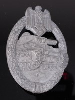 Lot 554 - A German Tank Battle badge.