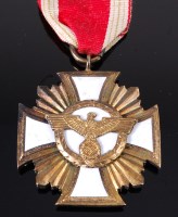 Lot 556 - A German NSDAP 25 year Long Service Cross.