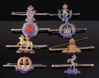 Lot 579 - A Royal Army Service Corps silver and...