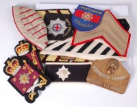 Lot 589 - A collection of assorted bullion/cloth badges...