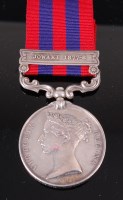 Lot 590 - An India General Service Medal with Jowaki...