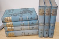 Lot 1007 - THE STRAND MAGAZINE, 7 volumes unbroken run...