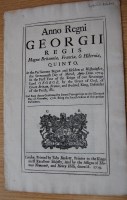 Lot 1019 - Acts of Parliament relating to forfeited...