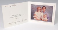 Lot 1336 - HRH Charles, Prince of Wales, and HRH Diana,...