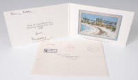 Lot 1345 - HRH Charles, Prince of Wales, 1980 Christmas...