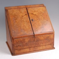 Lot 1373 - A Victorian walnut and figured walnut...