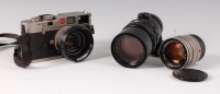 Lot 1379 - A Leica M6 Rangefinder camera, serial number...