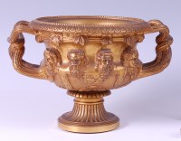 Lot 1383 - A 19th century gilt bronze reproduction of the...