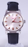 Lot 1292 - A Longines Conquest gents automatic stainless...