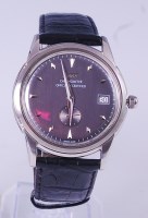 Lot 1293 - A Tissot officially certified gents steel...