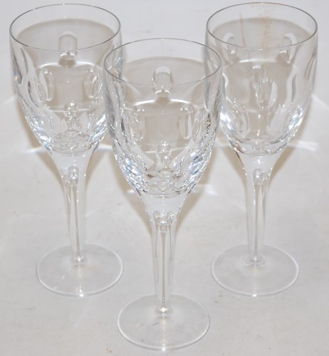 Lot 122 - A set of six John Rocha for Waterford crystal...