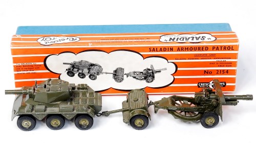 Lot 1205 - Crescent Toys, No.2154 Saladin Armoured Patrol...