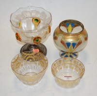 Lot 59 - An early 20th century Continental blown glass...