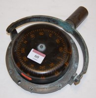 Lot 60 - A Sestral Moore compass by Henry Brown & Son...