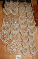 Lot 129 - A six place suite of Waterford cut glass ware...