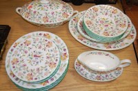 Lot 181 - A Mintons part dinner service in the Haddon...