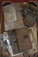 Lot 204 - A box of miscellaneous items to include; 19th...
