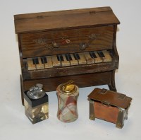 Lot 100 - A box of miscellaneous items to include early...