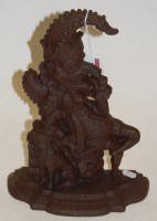 Lot 117 - A reproduction Punch cast iron doorstop,...