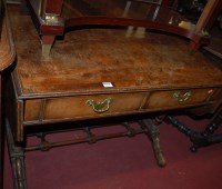 Lot 1223 - A Regency style walnut and crossbanded...