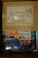 Lot 678 - A collection of assorted rail related hardback...