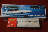 Lot 688 - A boxed Vosper Models triple screw express...