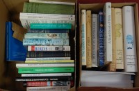 Lot 690 - Two boxes of books, mainly of ornithological...
