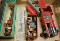 Lot 695 - A boxed Britains No.12F carriage with two...