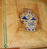 Lot 1002 - Contemporary school - stoneware vase on the...