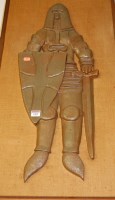 Lot 1003 - A glazed stoneware figural study of an...