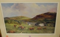 Lot 1004 - Clive Madgwick (1934-2005) - Highland cattle...