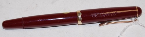 Lot 507 - A Mont Blanc Monte Rosa fountain pen having a...