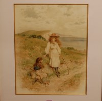Lot 1021 - WS Coleman - A Run on the Downs, and Return...