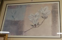 Lot 1022 - Pair of contemporary still life prints in...